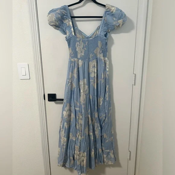 Free People Sundrenched Floral Tiered Maxi Sundress - Picture 6 of 6